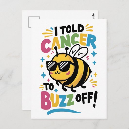 がんなんて、うるさいわよ ポストカード (正面/裏面)