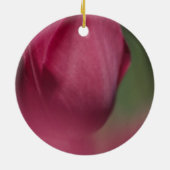 がんによる支援、がんでは不可能なこと、花 セラミックオーナメント (裏面)