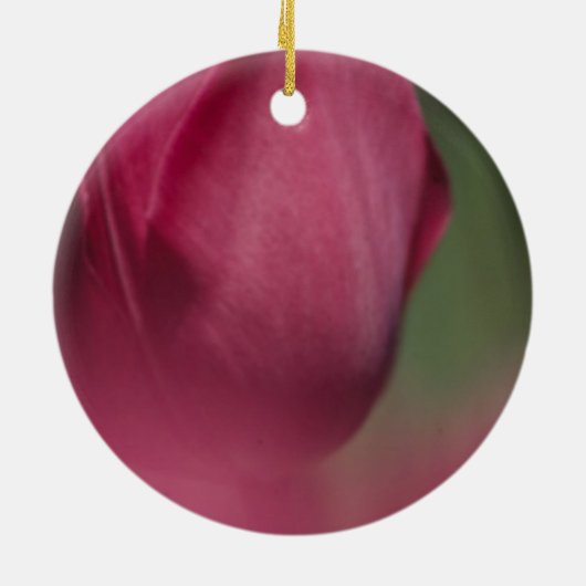 がんによる支援、がんでは不可能なこと、花 セラミックオーナメント (裏面)