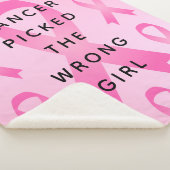 がんに負けない ピンクリボン シェルパブランケット (3/4)