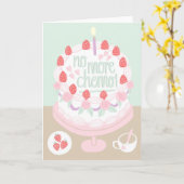 がんのがん勇気付けられるモチベーションをピンクにする カード (黄色い花)