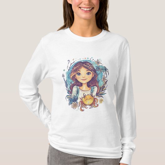 がんのやさしい魂 Tシャツ (正面)