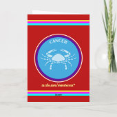 がんのグリーティングカード カード (裏面)