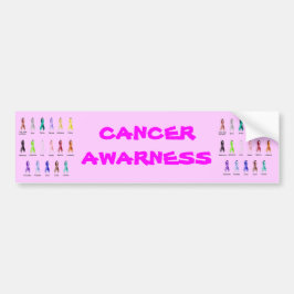 がんの啓発 バンパーステッカー