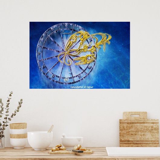 がんの星座 ポスター (キッチン)