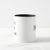 がんの最悪の悪夢 笑える がんサバイバー コーヒー マグカップ (中央)