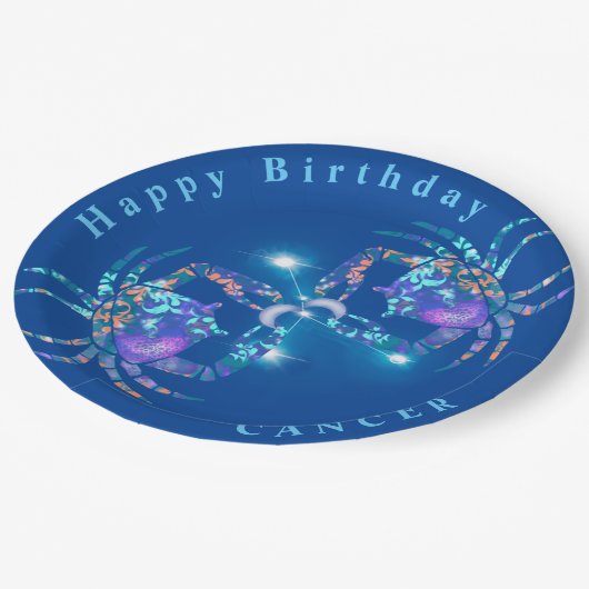 がんの深モダン夜  ペーパープレート (アングル)