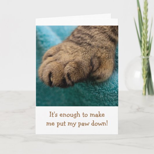 がんの考えおもしろい カード (正面)