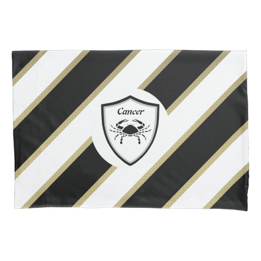 がんの記号         枕カバー (正面)