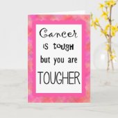 がんは難しいけどタフなカードだ カード (黄色い花)