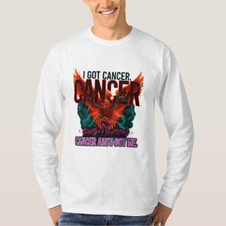 "がんばって!" 不撓不屈のフェニックスTシャツ Tシャツ