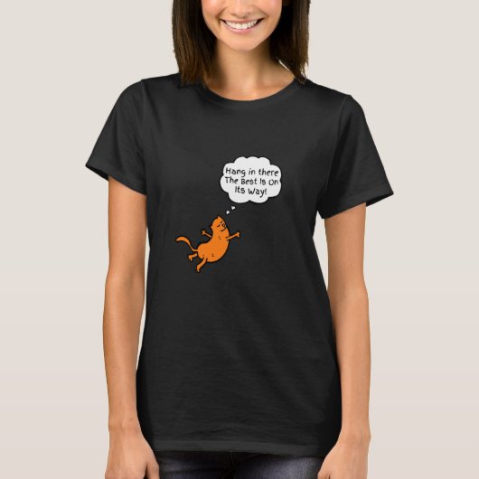 がんばれ猫 Tシャツ (正面)