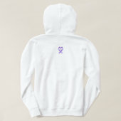 がんより強い 励ましのTシャツ・パーカー パーカ (デザイン裏面)