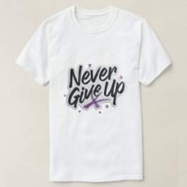 がんより強い　励ましのTシャツ – 希望 Tシャツ