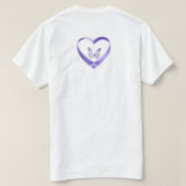 がんより強い 希望のTシャツ Tシャツ (デザイン裏面)