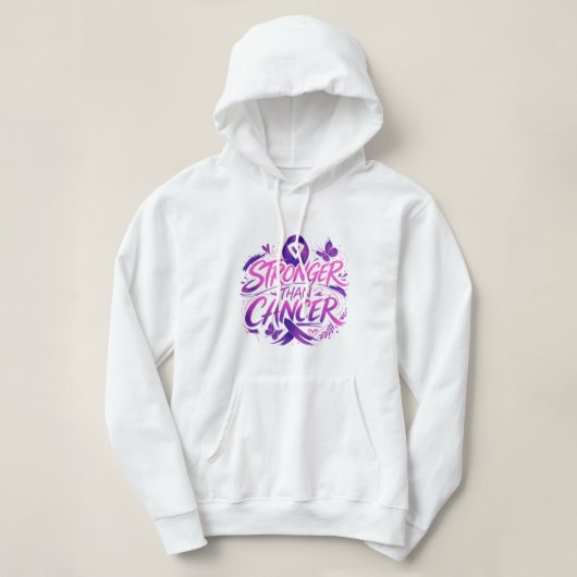 がんより強いTシャツ パーカ (デザイン正面)