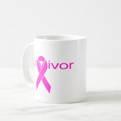 がんを克服したマグカップ コーヒーマグカップ (正面左)