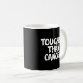 がんを克服した人よりも強い コーヒーマグカップ (正面右)