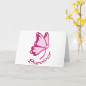 がんを克服した人 カード (黄色い花)