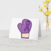 がんを克服した人 カード (黄色い花)