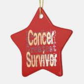 がんを克服した人 セラミックオーナメント (左)