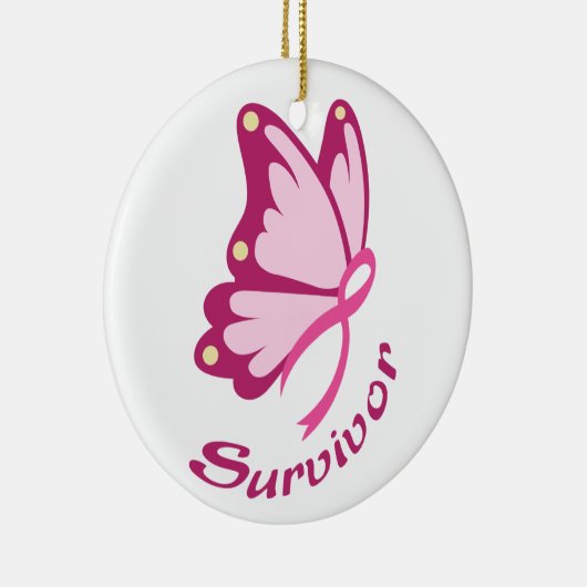 がんを克服した人 セラミックオーナメント (右)