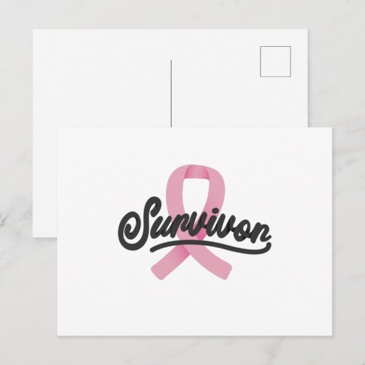 がんを克服した人 ポストカード (正面/裏面)