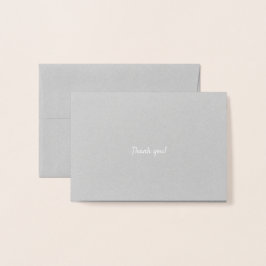 がんを克服した友人に感謝する 箔カード