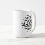 がんを克服した曼荼羅 コーヒーマグカップ (正面右)