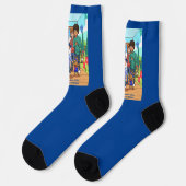 がんを克服した男女クルーソックス ソックス (左)