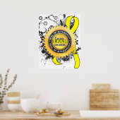 がんを克服した23精巣がん ポスター (キッチン)