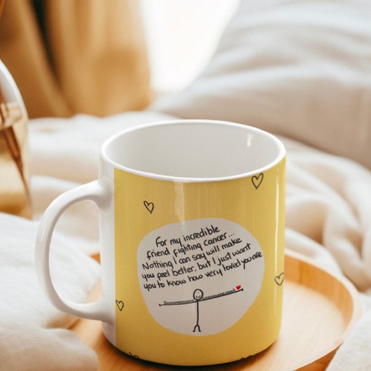 がんを経験している友人 コーヒーマグカップ