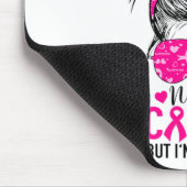 がんを試してみるが、私はまだ乳がん患者はここにいる マウスパッド (コーナー)