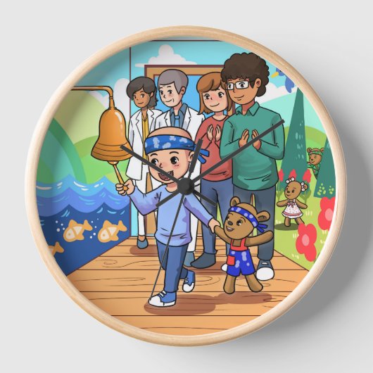 がんを除いた生存者の壁時計 壁時計 (正面)