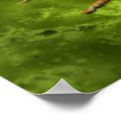 がんウイルスの顕微鏡的見解 ポスター (角)