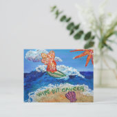 がんエンジェルはがきを消す ポストカード (スタンド正面)