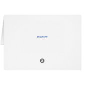 がんエンジェルアートカスタムグリーティングカードを消去 (裏面横)