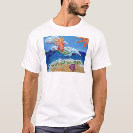 がんエンジェルTシャツを拭き取る Tシャツ