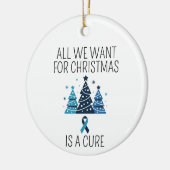 がんオーナメントとの闘い セラミックオーナメント (左)