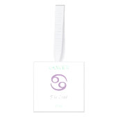 がんオーナメント キューブオーナメント (正面)