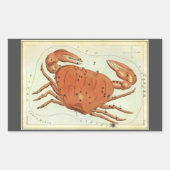 がんカニヴィンテージコンステレーション、ウラニア鏡 長方形シール (正面)