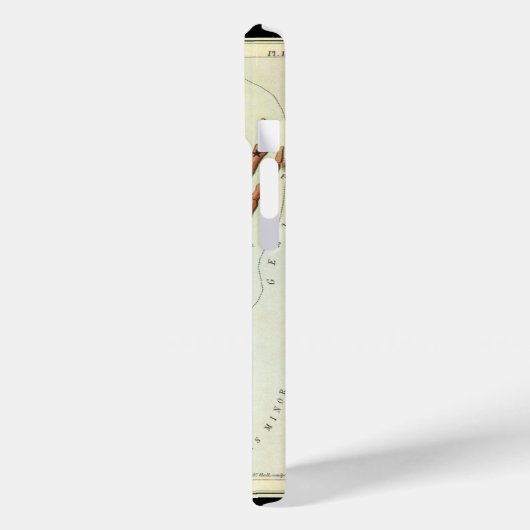 がんカニヴィンテージコンステレーション、ウラニア鏡 Case-Mate iPhoneケース (裏面 / 左)