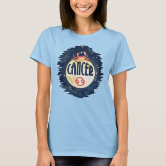 がんカニ星占いムーン〔占星術の〕十二宮図徴候占星術 Tシャツ