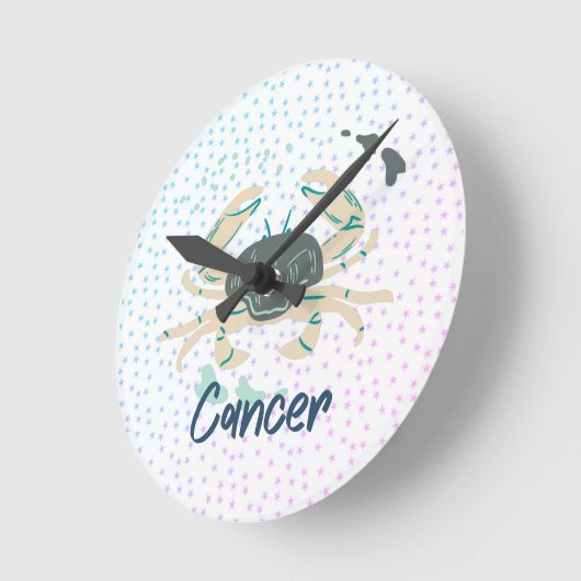 がんカモダンニ〔占星術の〕十二宮図 ラウンド壁時計 (傾斜)