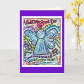 がんカラフルエンジェルカード カード (黄色い花)