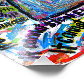 がんカラフルエンジェルフォトアートプリント フォトプリント (角)