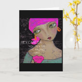 がんカード カード (黄色い花)