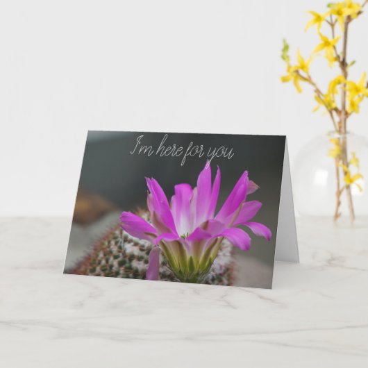 がんカード カード (黄色い花)