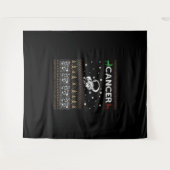 がんクリスマスの醜いセーター タペストリー (正面(横))