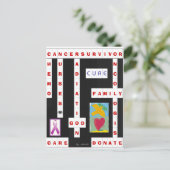 がんクロスワード ポストカード (スタンド正面)